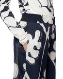Billie Pant | Black Abstract Florals