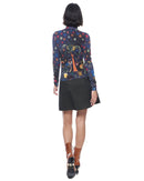 Turtleneck | Navy Palampore