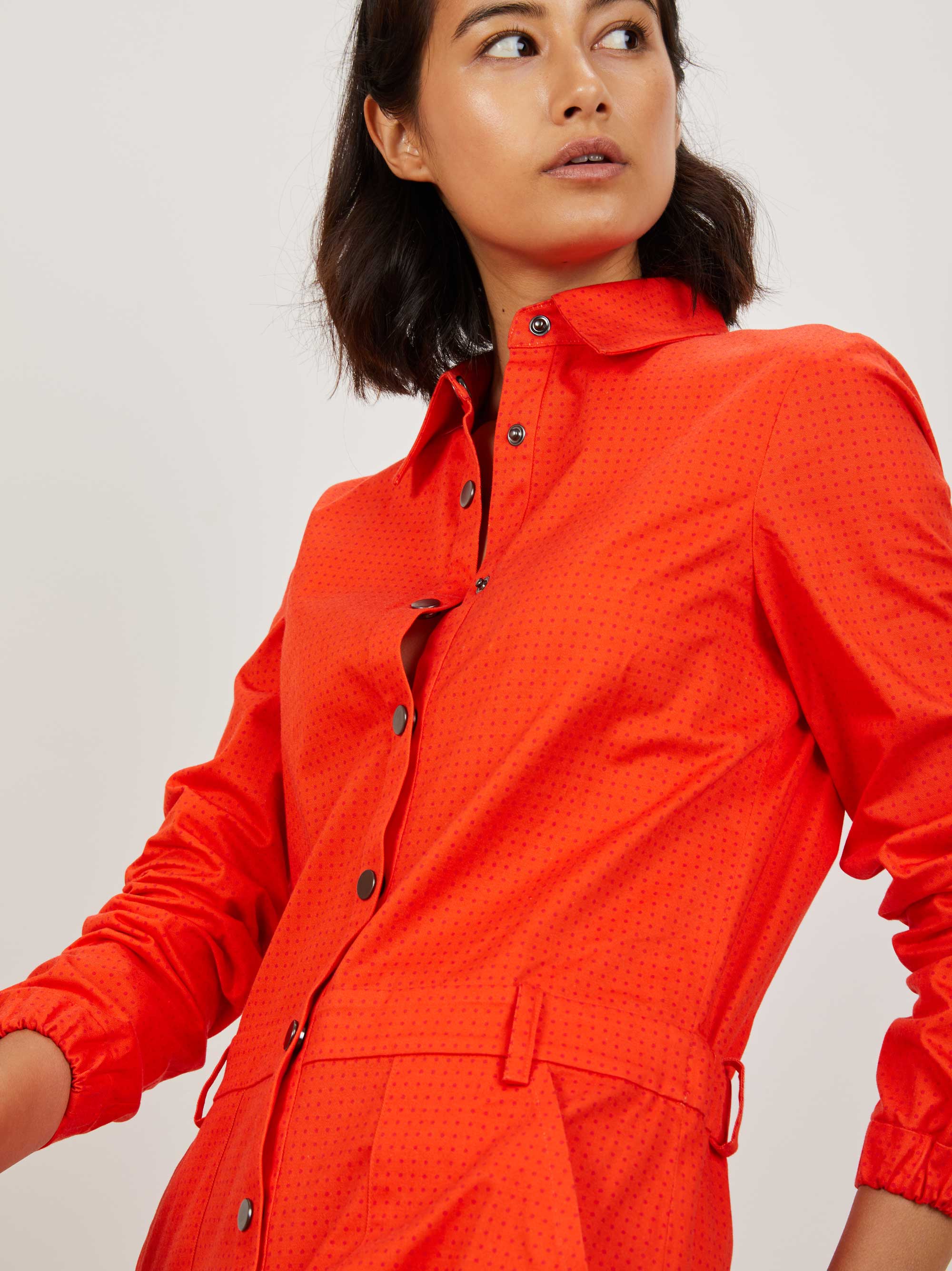 Alex Jumpsuit | Infrared Dot