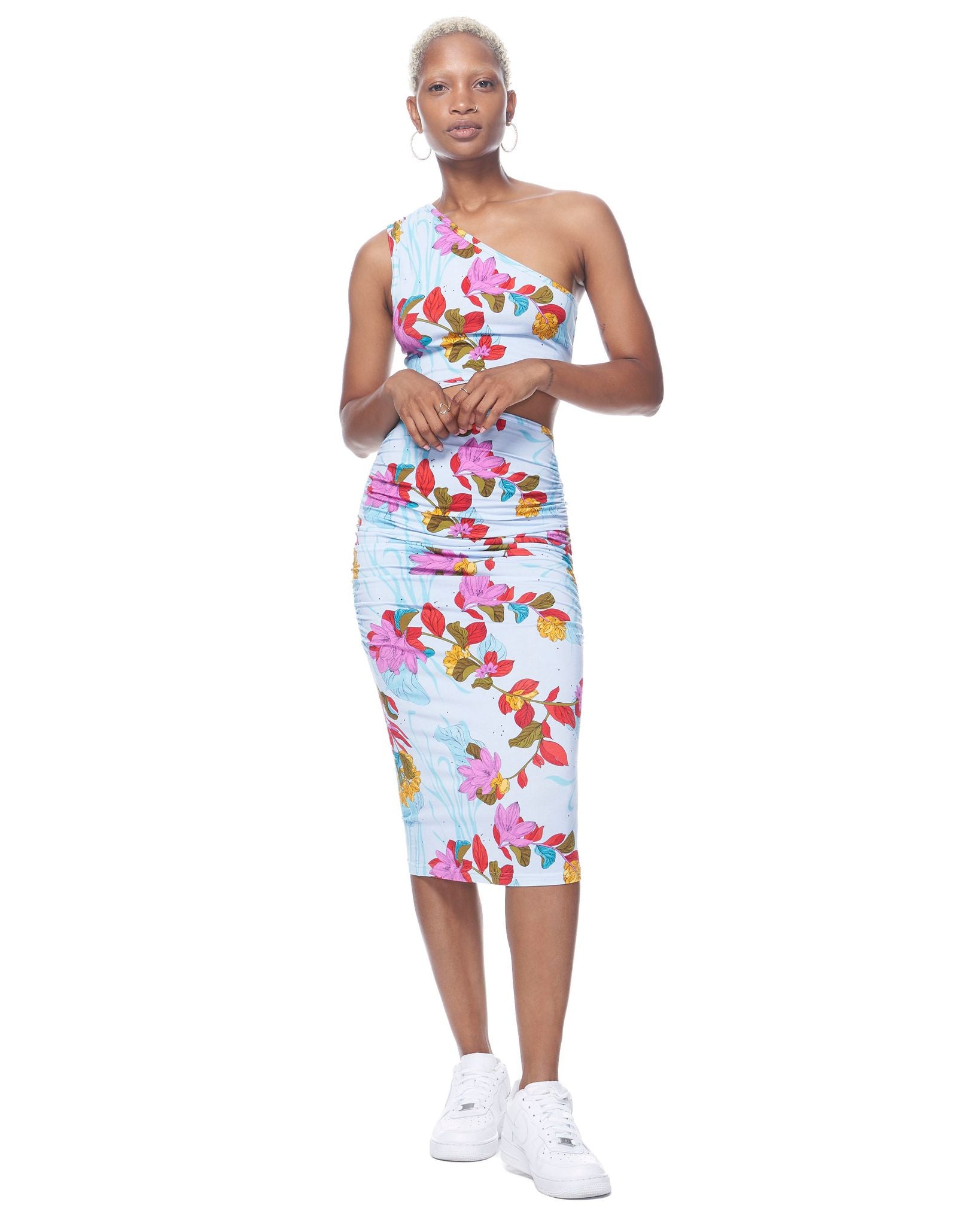 Selina Dress | Lilac Beach Florals