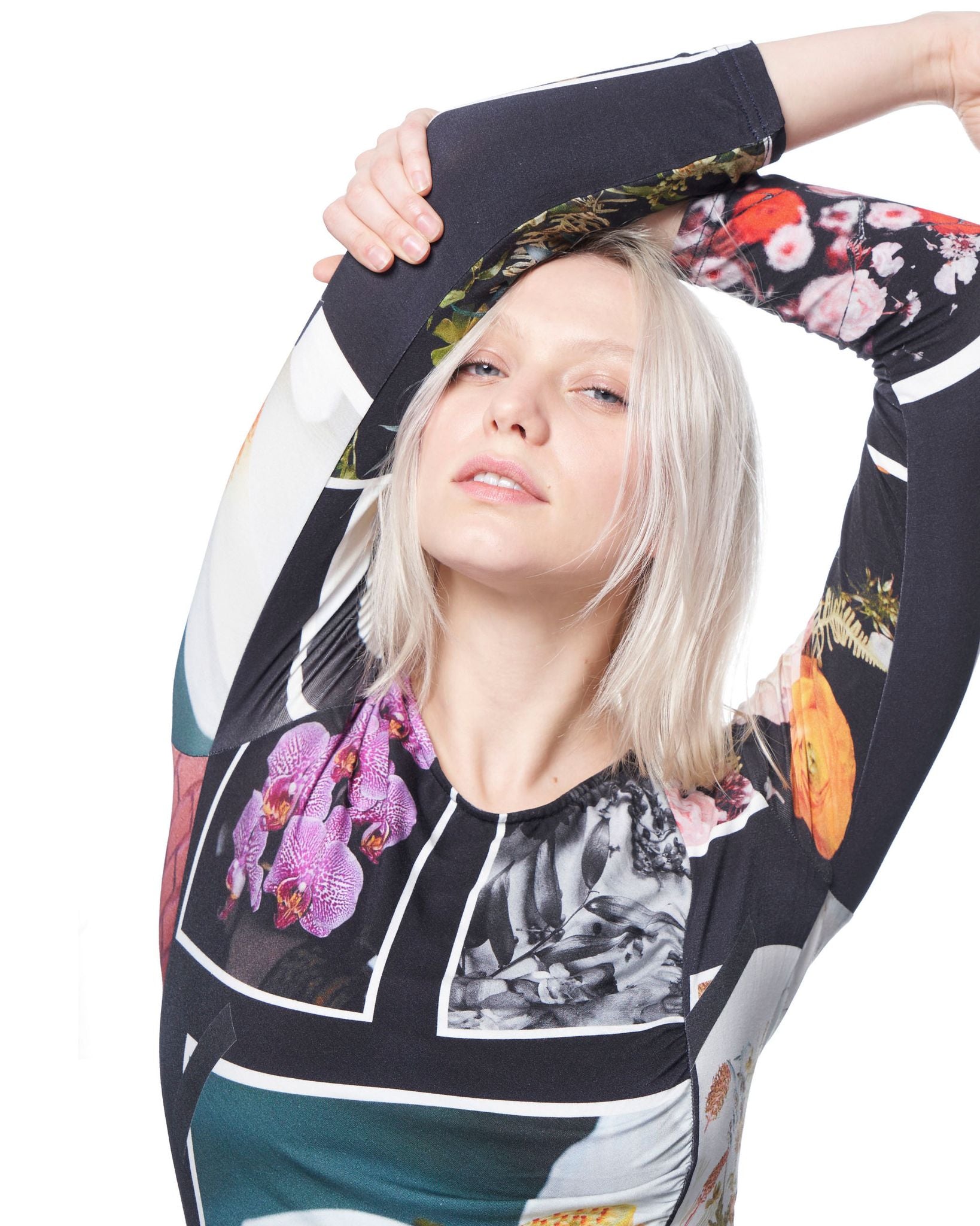 Jamie Dress | Midnight Collage