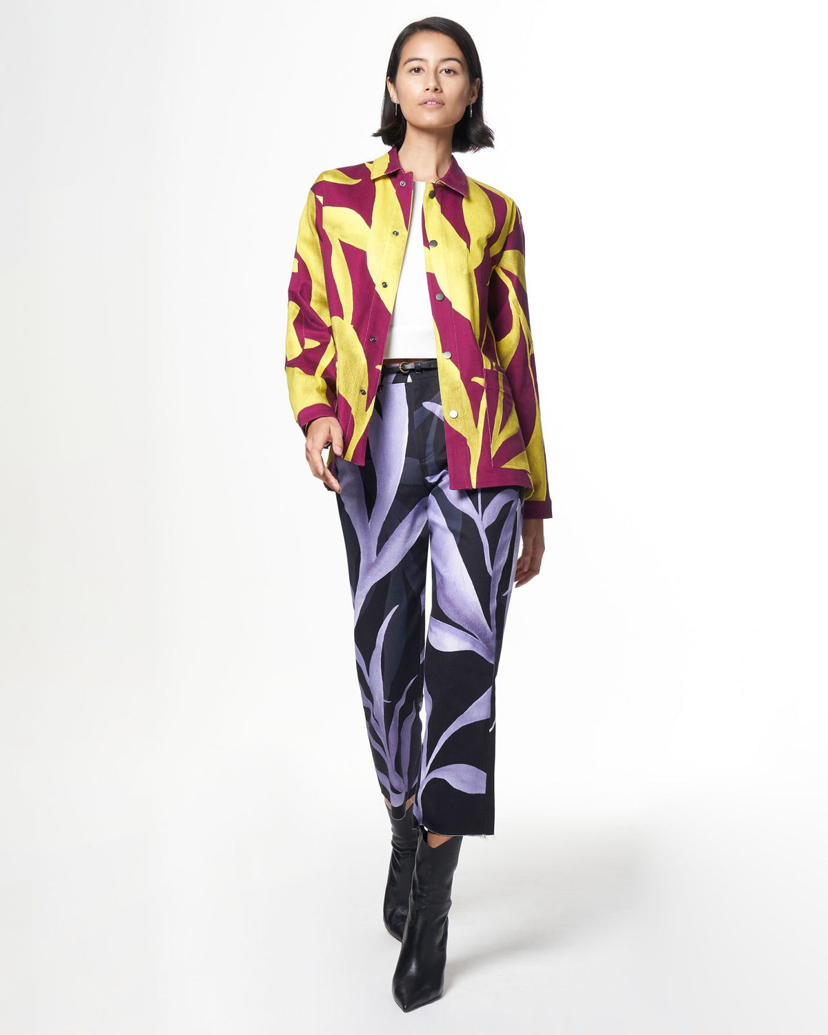 Painter's Jacket | Cerise Paradise