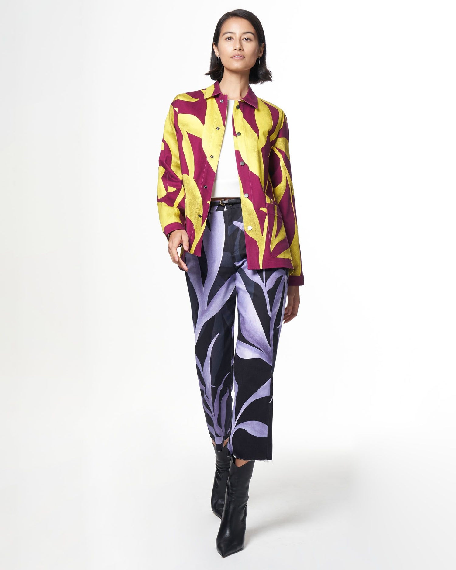 Painter's Jacket | Cerise Paradise